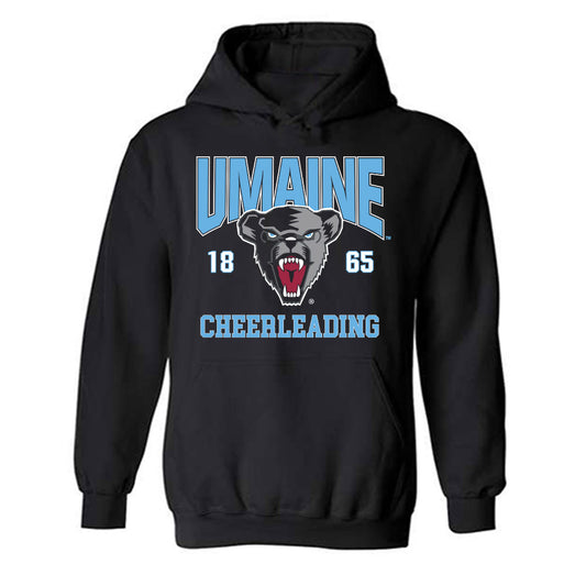 Maine - NCAA Cheerleading : Lydia Powers - Sports Shersey Hooded Sweatshirt-0