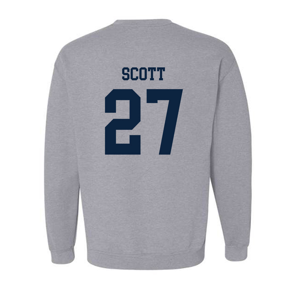 Maine - NCAA Men's Ice Hockey : Max Scott - Sports Shersey Crewneck Sweatshirt-1