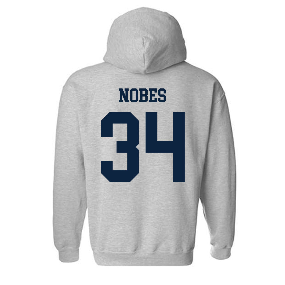 Maine - NCAA Men's Ice Hockey : Bodie Nobes - Sports Shersey Hooded Sweatshirt