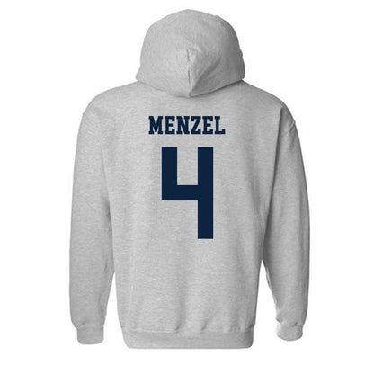 Maine - NCAA Baseball : Evan Menzel - Sports Shersey Hooded Sweatshirt-1