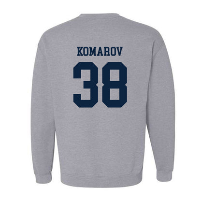 Maine - NCAA Men's Ice Hockey : Oskar Komarov - Sports Shersey Crewneck Sweatshirt