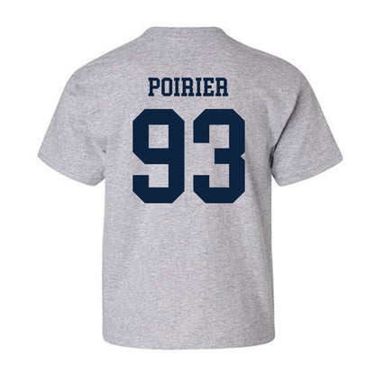 Maine - NCAA Men's Ice Hockey : Justin Poirier - Sports Shersey Youth T-Shirt-1