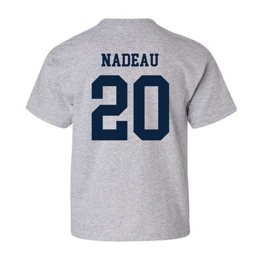 Maine - NCAA Men's Ice Hockey : Joshua Nadeau - Sports Shersey Youth T-Shirt