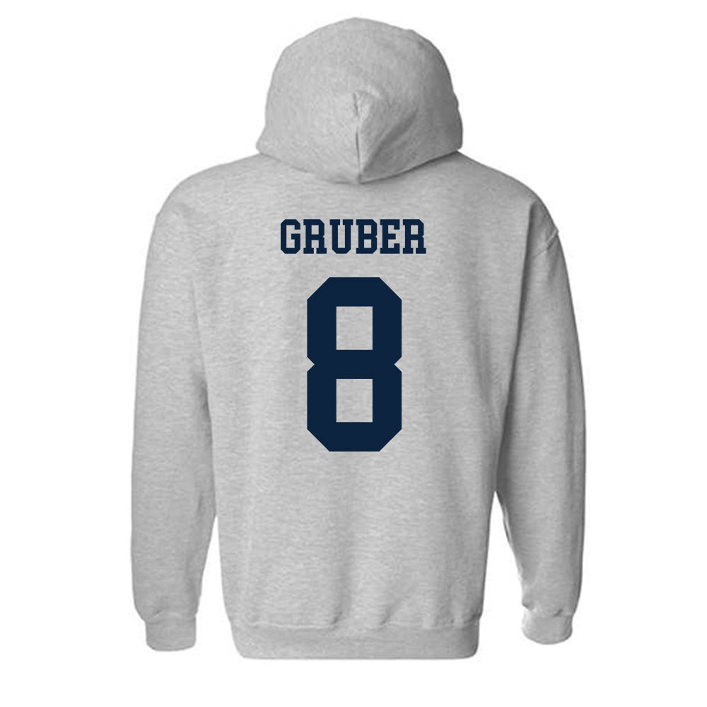 Maine - NCAA Women's Basketball : Lizzy Gruber - Sports Shersey Hooded Sweatshirt-1