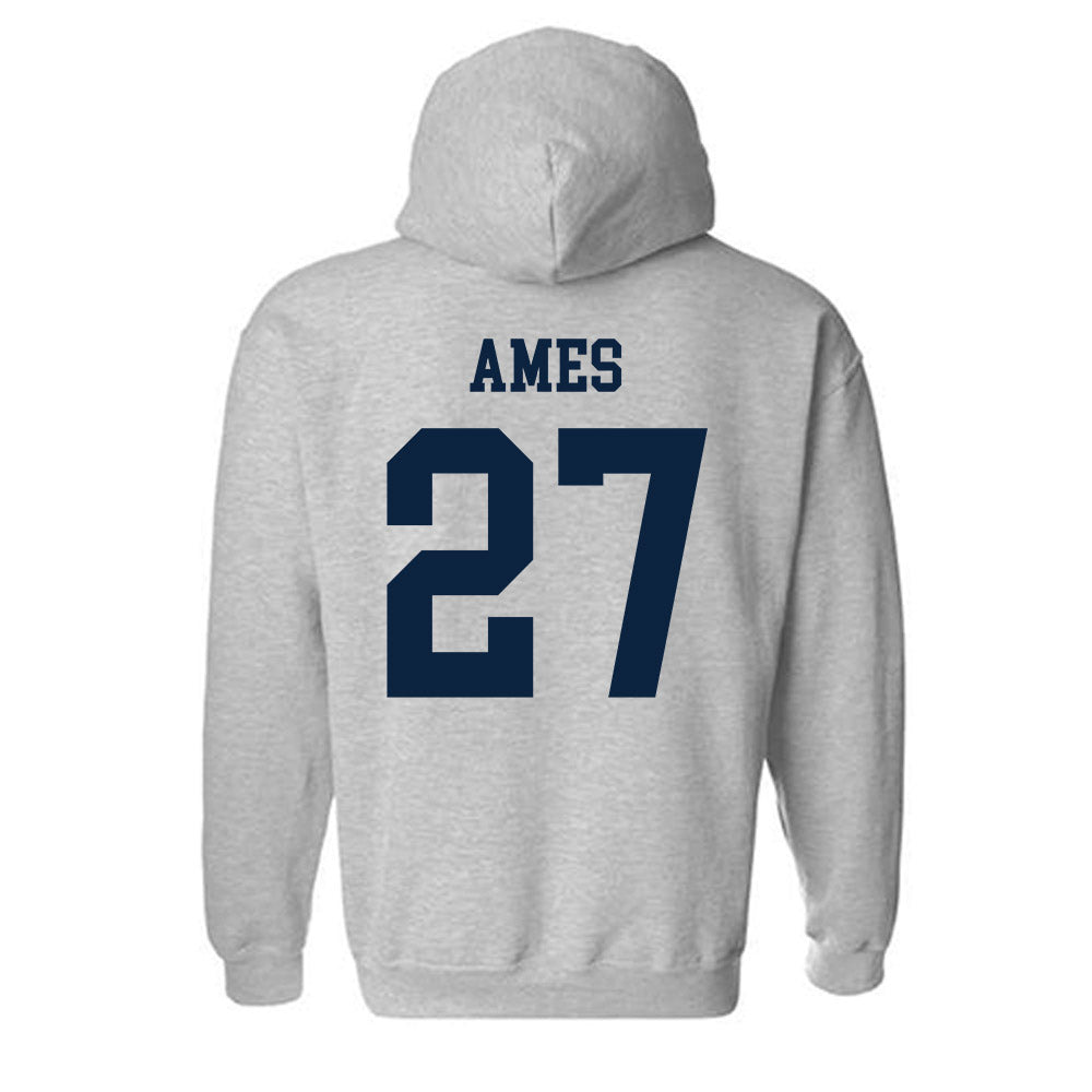 Maine - NCAA Women's Soccer : Amelia Ames - Sports Shersey Hooded Sweatshirt-1