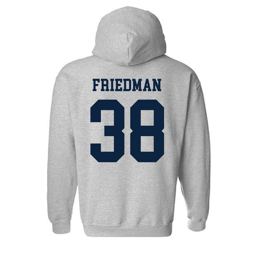 Maine - NCAA Baseball : Pierce Friedman - Sports Shersey Hooded Sweatshirt-1
