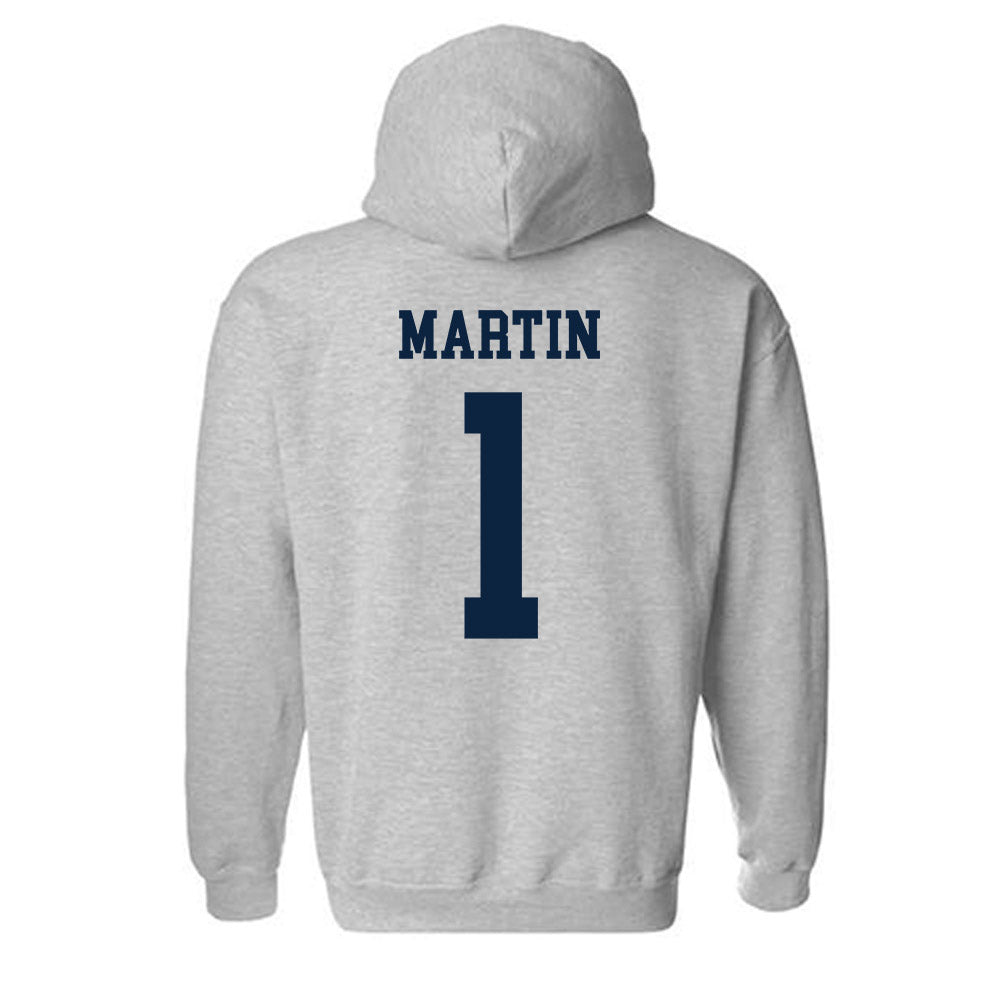 Maine - NCAA Baseball : Zach Martin - Sports Shersey Hooded Sweatshirt-1