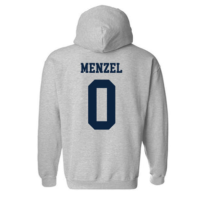 Maine - NCAA Baseball : Dustin Menzel - Sports Shersey Hooded Sweatshirt-1