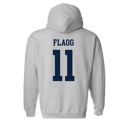 Maine - NCAA Men's Basketball : Ace Flagg - Sports Shersey Hooded Sweatshirt-1