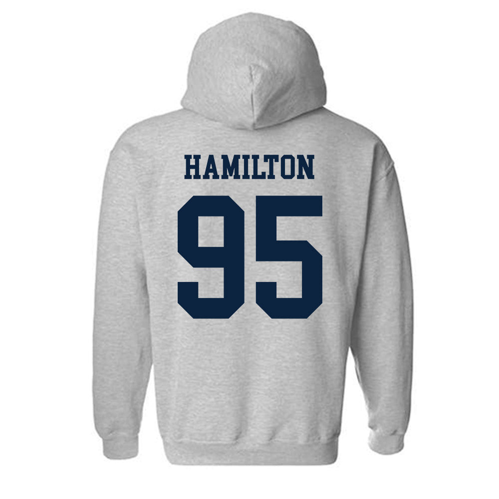 Maine - NCAA Football : Michael Hamilton - Sports Shersey Hooded Sweatshirt-1
