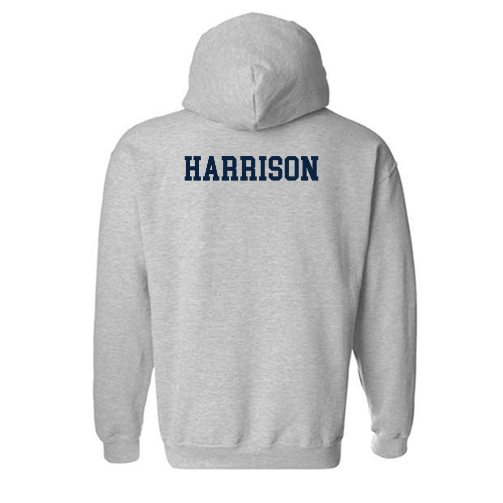 Maine - NCAA Men's Swimming & Diving : Joseph Harrison - Sports Shersey Hooded Sweatshirt-1