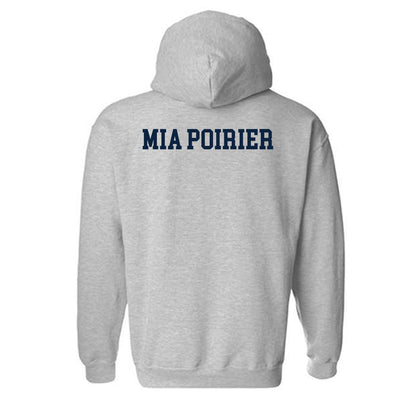 Maine - NCAA Women's Swimming & Diving : Mia Mia Poirier - Sports Shersey Hooded Sweatshirt-1