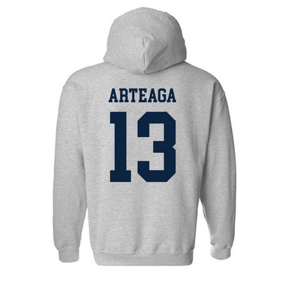 Maine - NCAA Football : Aaron Arteaga - Sports Shersey Hooded Sweatshirt-1
