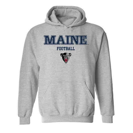 Maine - NCAA Football : Izaiah Henderson - Sports Shersey Hooded Sweatshirt