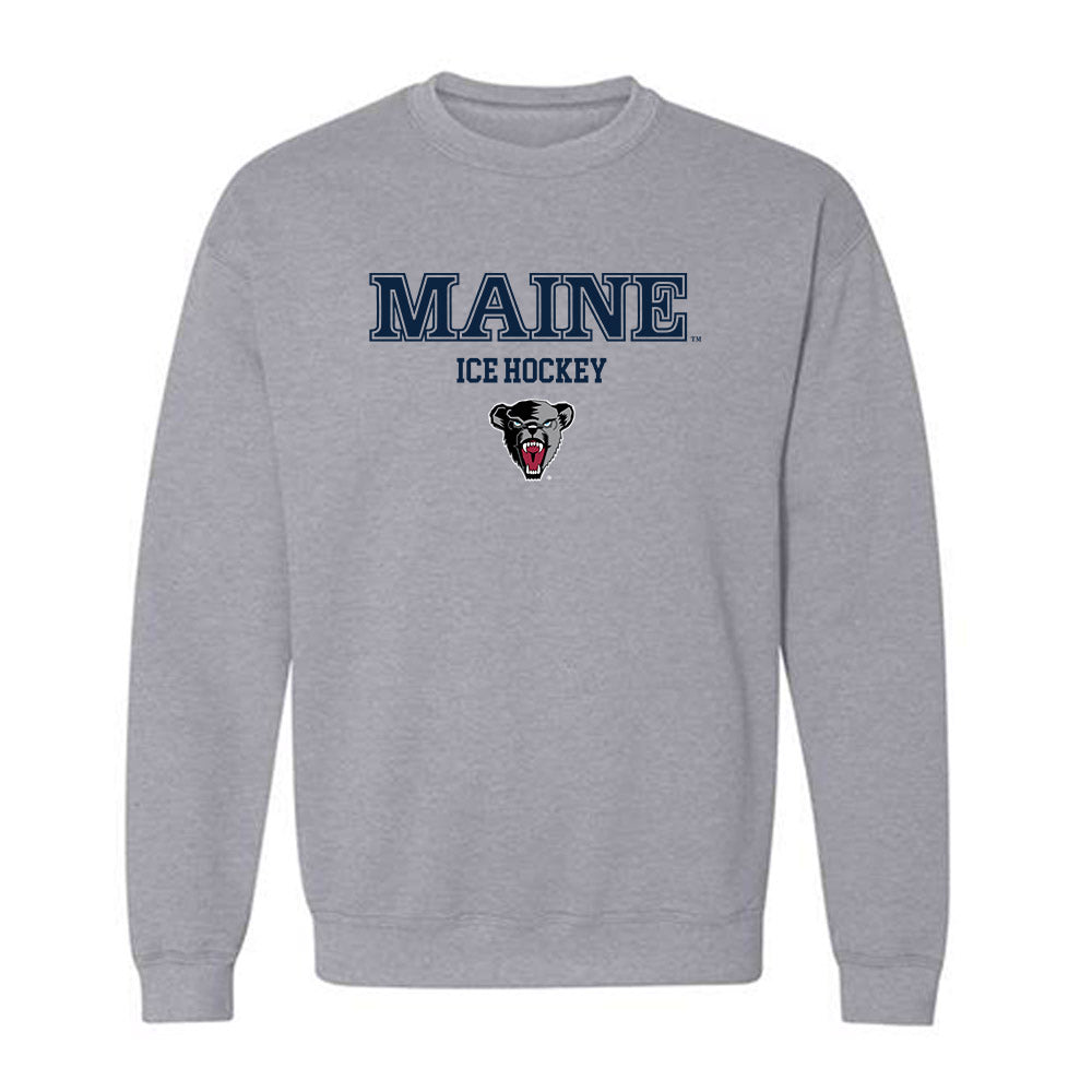 Maine - NCAA Men's Ice Hockey : Nolan Renwick - Sports Shersey Crewneck Sweatshirt