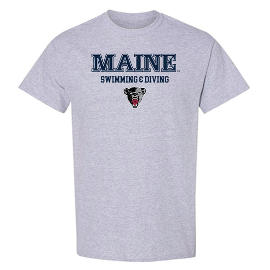 Maine - NCAA Men's Swimming & Diving : Brendan Matos - Sports Shersey T-Shirt-0