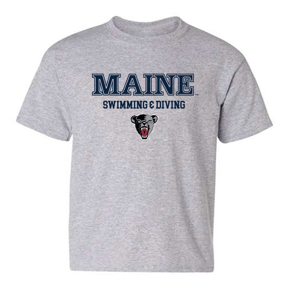 Maine - NCAA Men's Swimming & Diving : Brendan Matos - Sports Shersey Youth T-Shirt-0