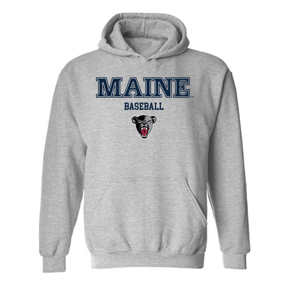 Maine - NCAA Baseball : Dustin Menzel - Sports Shersey Hooded Sweatshirt-0