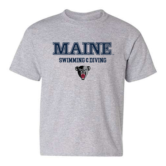 Maine - NCAA Men's Swimming & Diving : Jeremiah Small - Sports Shersey Youth T-Shirt-0