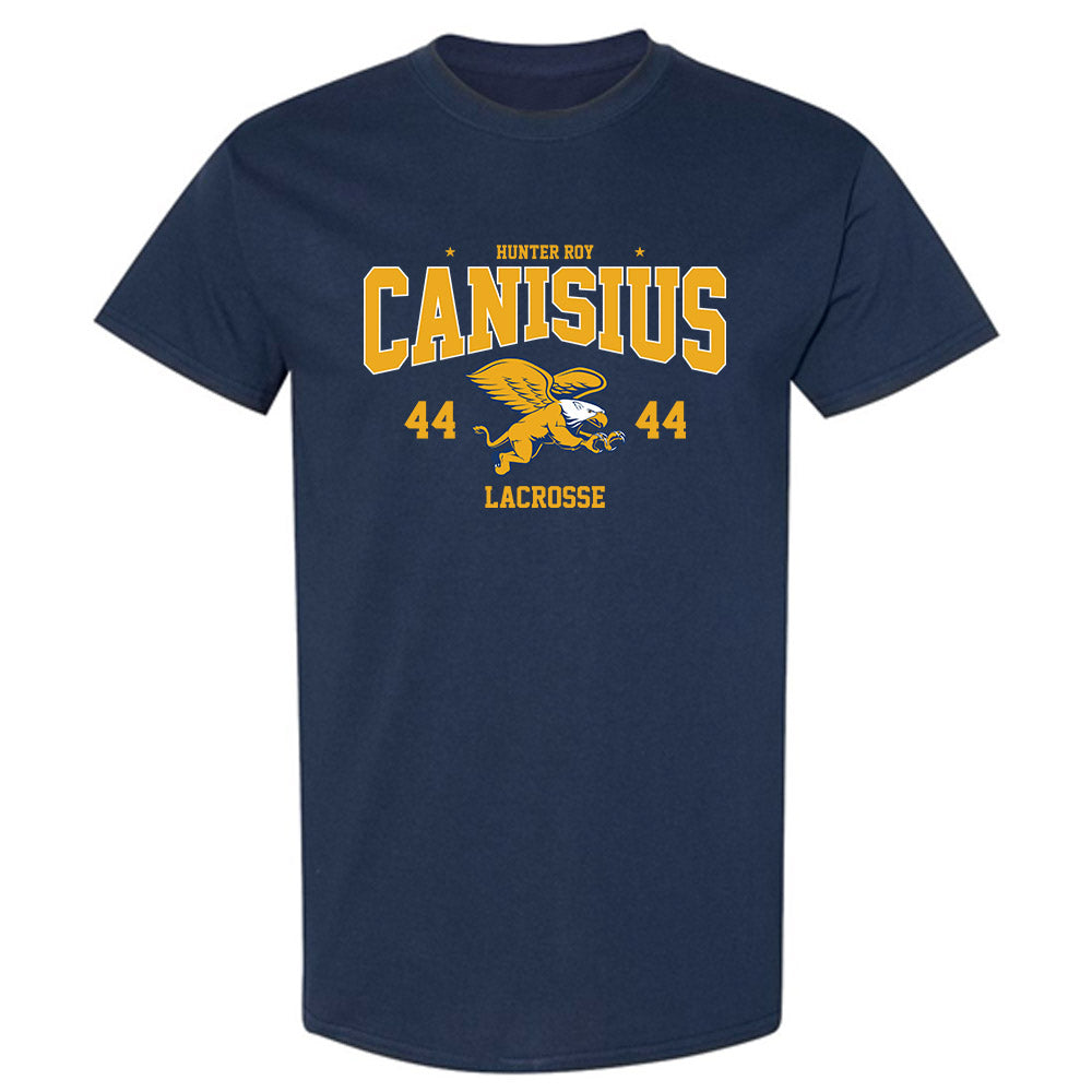 Canisius - NCAA Men's Lacrosse : Hunter Roy - Classic Fashion Shersey T-Shirt-0