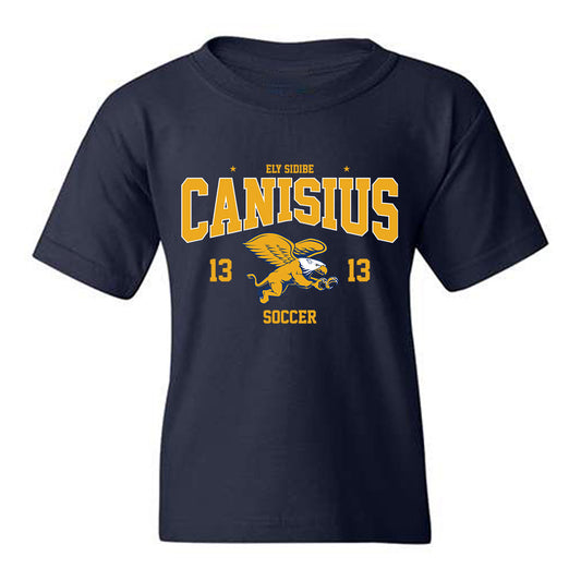 Canisius - NCAA Men's Soccer : Ely Sidibe - Classic Fashion Shersey Youth T-Shirt-0
