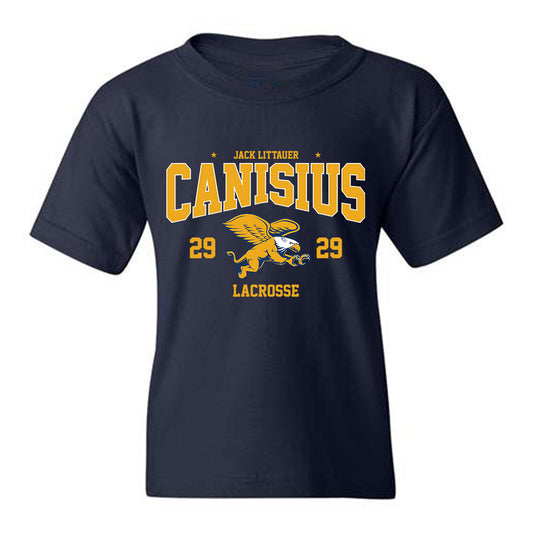 Canisius - NCAA Men's Lacrosse : Jack Littauer - Classic Fashion Shersey Youth T-Shirt