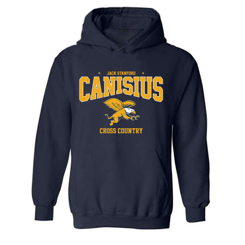 Canisius - NCAA Men's Cross Country : Jack Stanford - Classic Fashion Shersey Hooded Sweatshirt-0