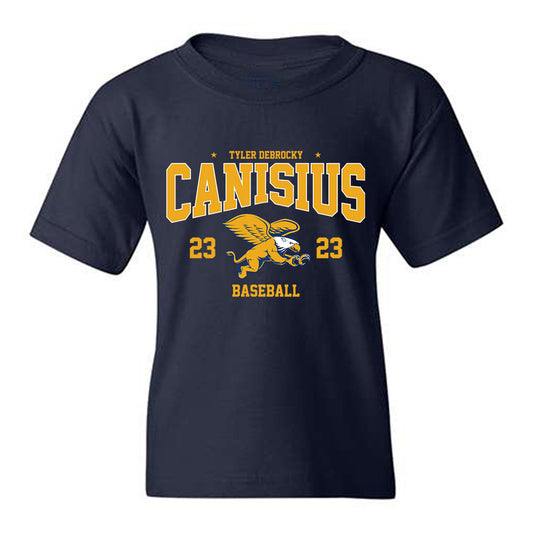 Canisius - NCAA Baseball : Tyler DeBrocky - Classic Fashion Shersey Youth T-Shirt-0