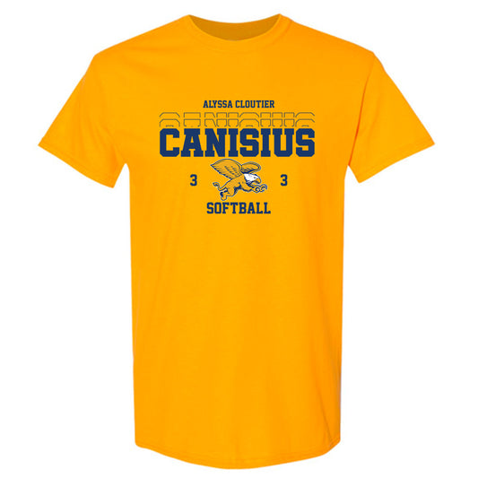 Canisius - NCAA Softball : Alyssa Cloutier - Classic Fashion Shersey T-Shirt-0