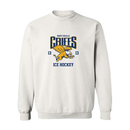 Canisius - NCAA Men's Ice Hockey : Mikey Colella - Classic Fashion Shersey Crewneck Sweatshirt-0