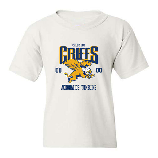 Canisius - NCAA Acrobatics & Tumbling : Chloe Boo - Classic Fashion Shersey Youth T-Shirt-0