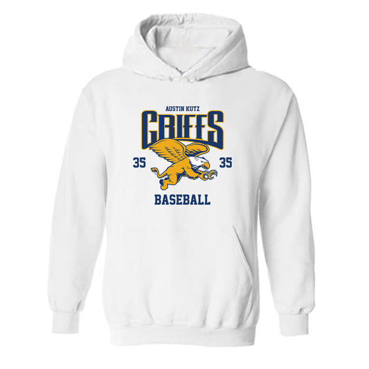 Canisius - NCAA Baseball : Austin Kutz - Classic Fashion Shersey Hooded Sweatshirt-0