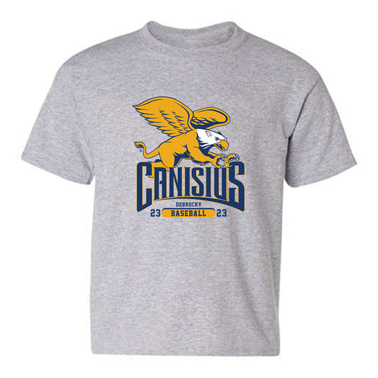 Canisius - NCAA Baseball : Tyler DeBrocky - Classic Fashion Shersey Youth T-Shirt-0