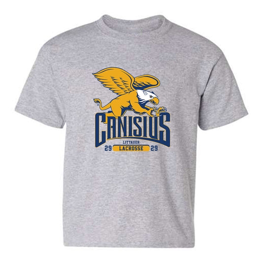 Canisius - NCAA Men's Lacrosse : Jack Littauer - Classic Fashion Shersey Youth T-Shirt