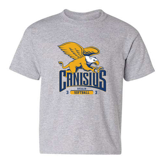 Canisius - NCAA Softball : Michaela Sycalik - Classic Fashion Shersey Youth T-Shirt-0