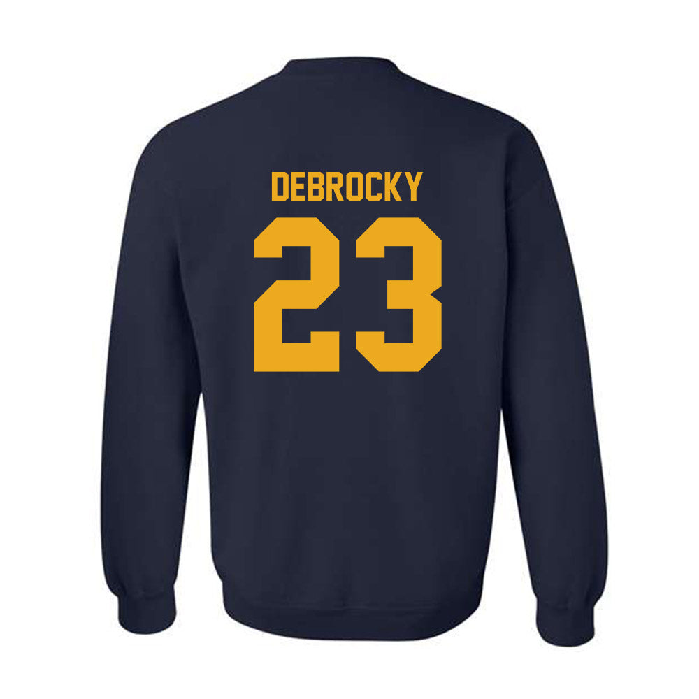 Canisius - NCAA Baseball : Tyler DeBrocky - Classic Shersey Crewneck Sweatshirt-1