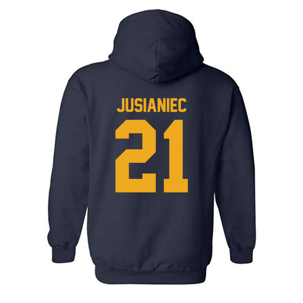 Canisius - NCAA Men's Basketball : Max Jusianiec - Classic Shersey Hooded Sweatshirt-1