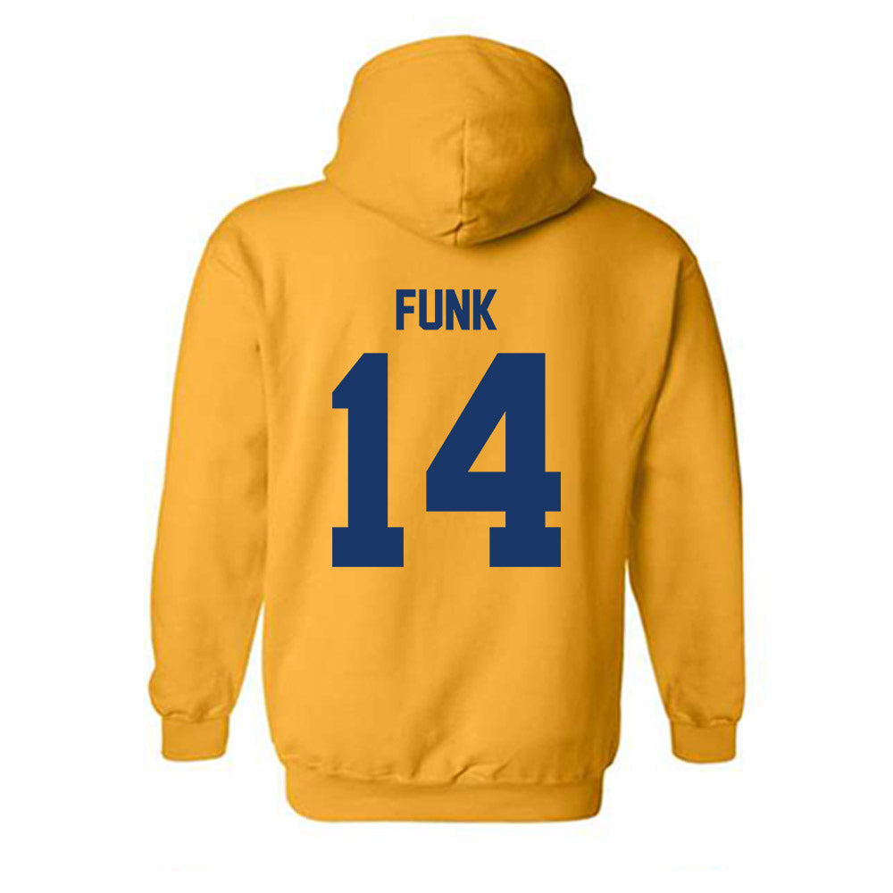 Canisius - NCAA Men's Ice Hockey : Trey Funk - Classic Shersey Hooded Sweatshirt-1