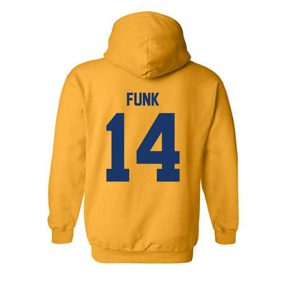 Canisius - NCAA Men's Ice Hockey : Trey Funk - Classic Shersey Hooded Sweatshirt-1