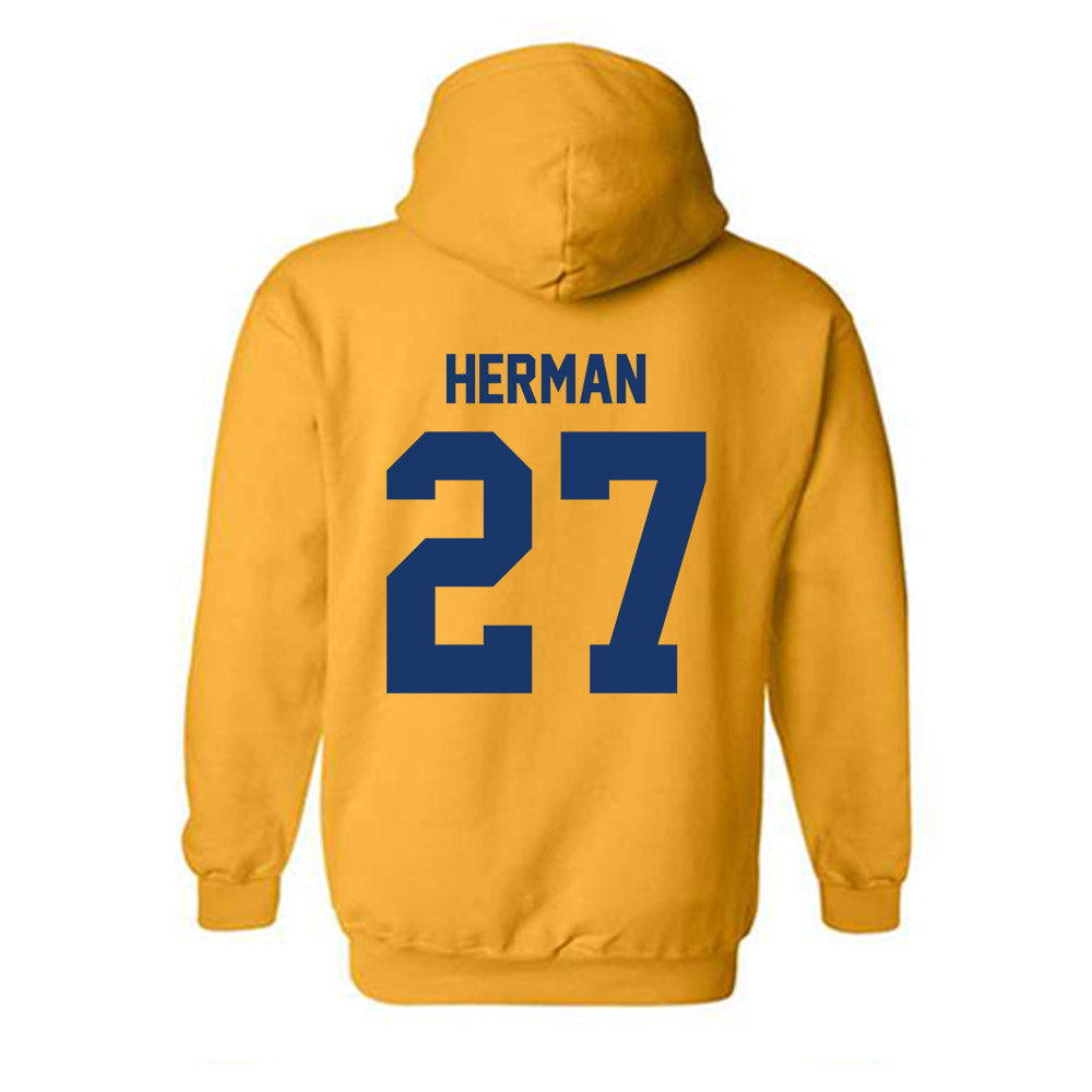 Canisius - NCAA Baseball : Blake Herman - Classic Shersey Hooded Sweatshirt-1