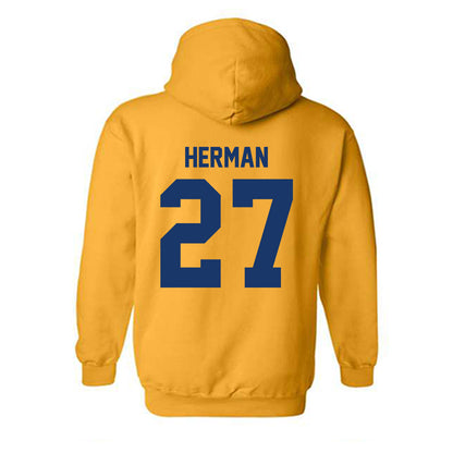 Canisius - NCAA Baseball : Blake Herman - Classic Shersey Hooded Sweatshirt-1