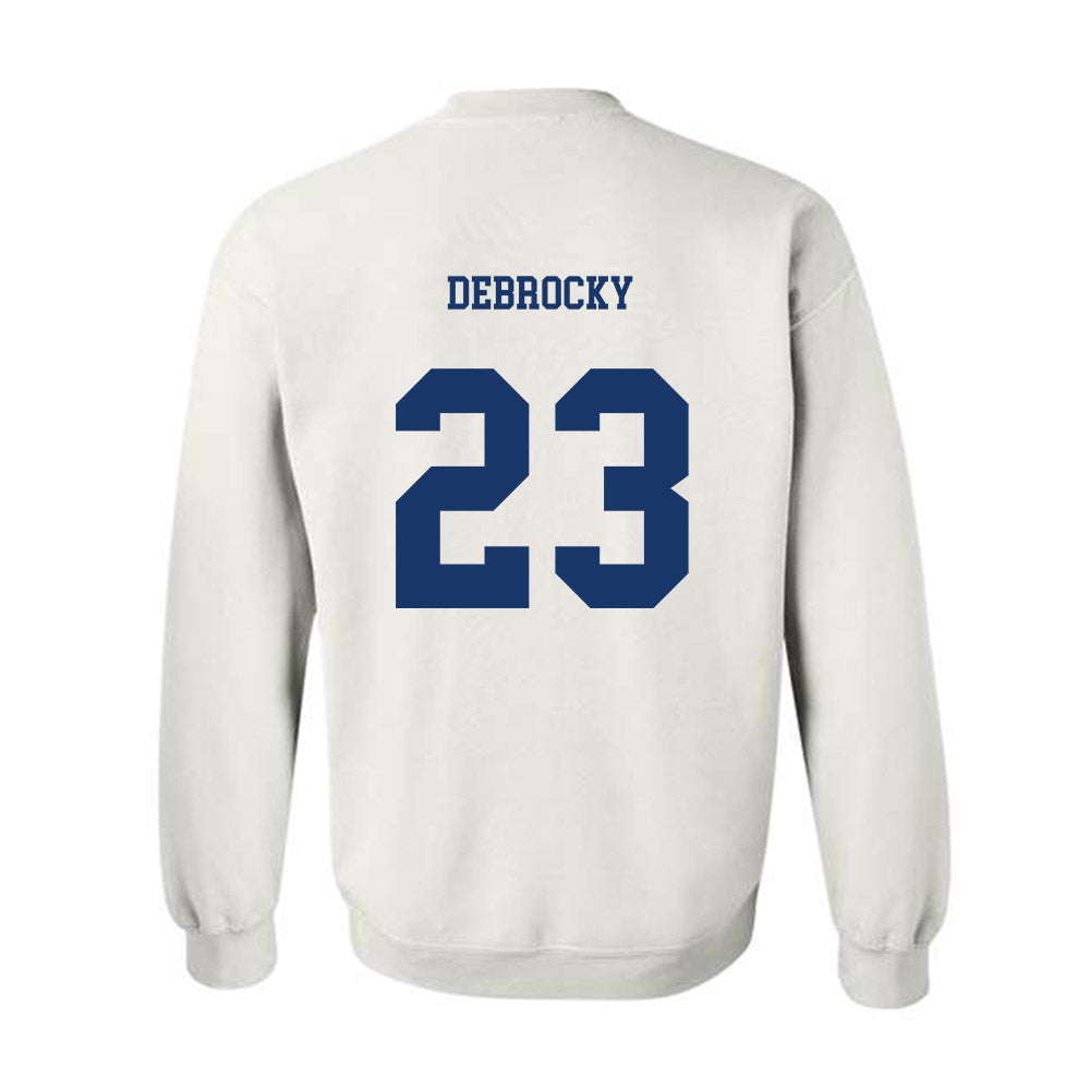 Canisius - NCAA Baseball : Tyler DeBrocky - Classic Shersey Crewneck Sweatshirt-1