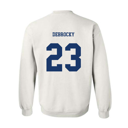 Canisius - NCAA Baseball : Tyler DeBrocky - Classic Shersey Crewneck Sweatshirt-1
