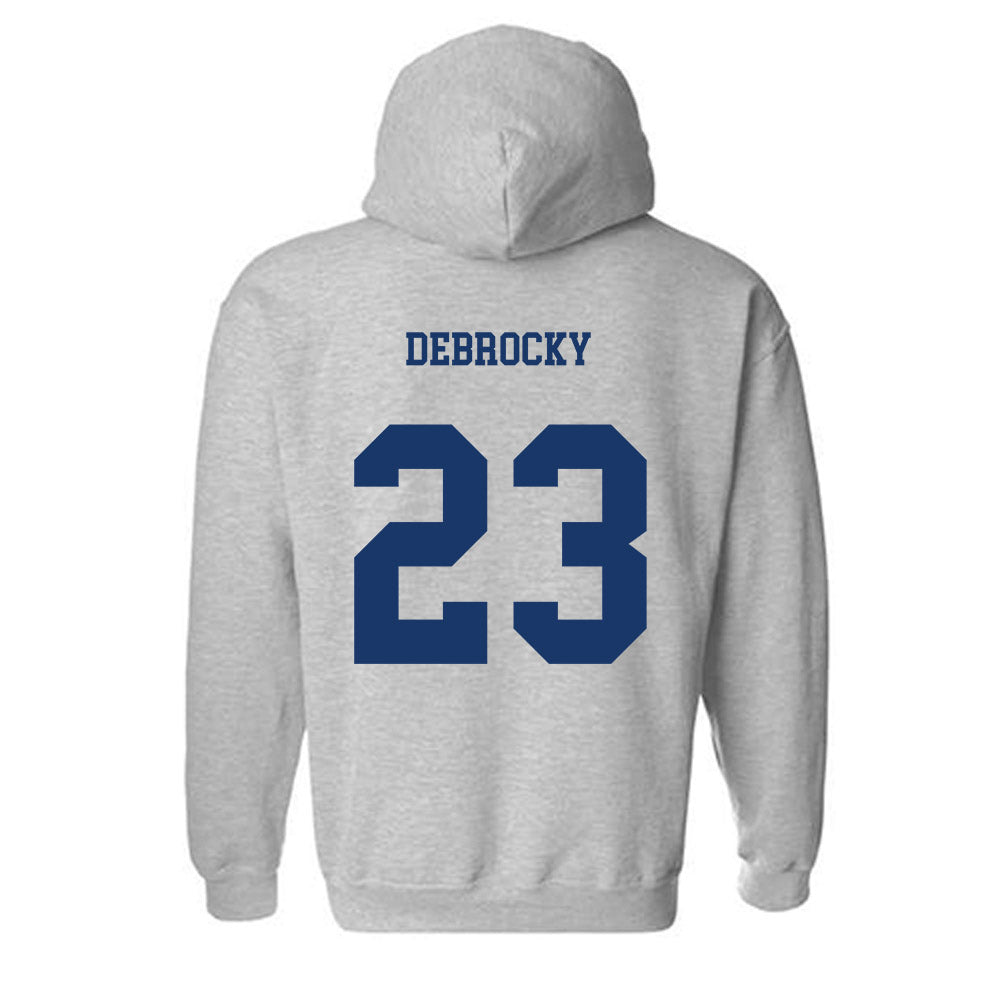 Canisius - NCAA Baseball : Tyler DeBrocky - Classic Shersey Hooded Sweatshirt-1