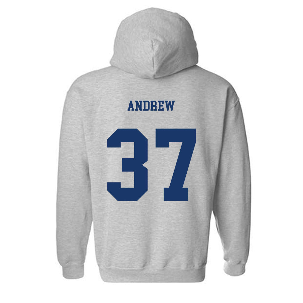 Canisius - NCAA Men's Ice Hockey : Hunter Andrew - Classic Shersey Hooded Sweatshirt-1