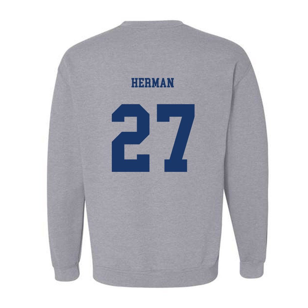 Canisius - NCAA Baseball : Blake Herman - Classic Shersey Crewneck Sweatshirt-1