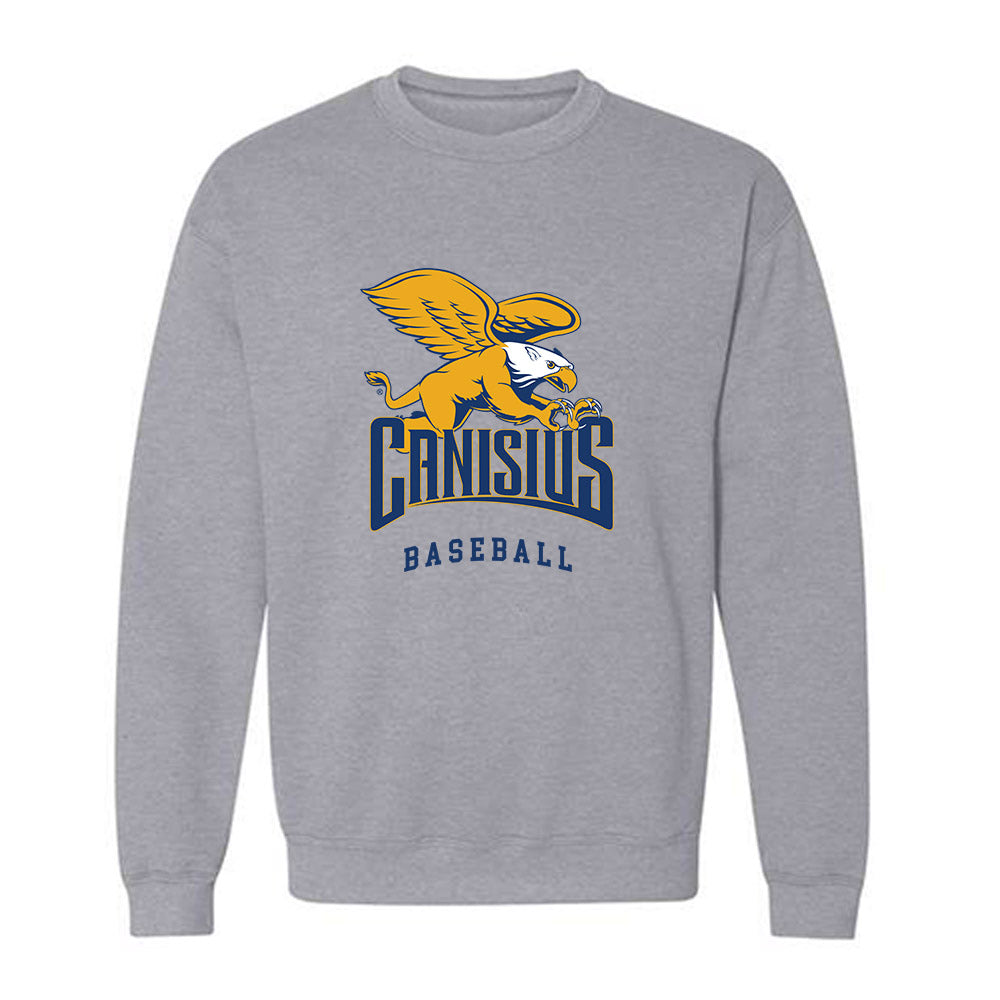 Canisius - NCAA Baseball : Tyler DeBrocky - Classic Shersey Crewneck Sweatshirt-0