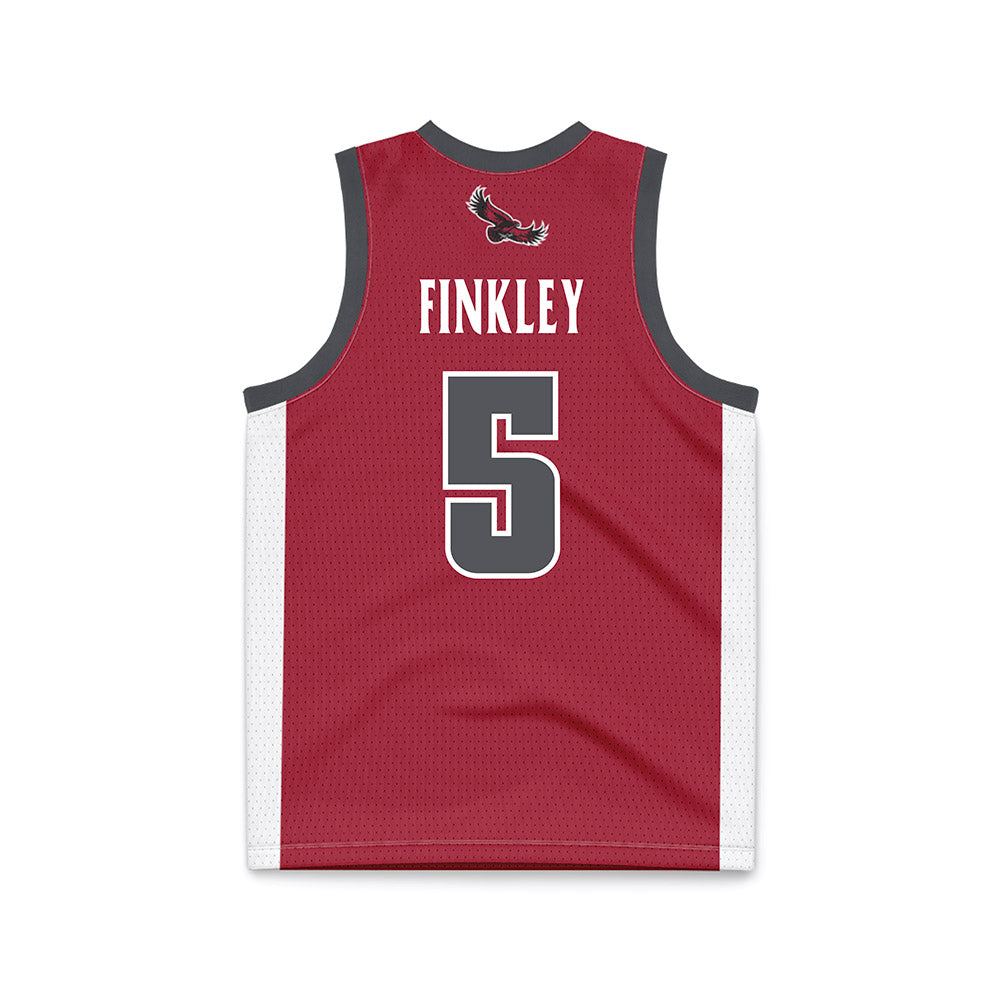 St. Joe's - NCAA Men's Basketball : Anthony Finkley - Crimson Basketball Jersey