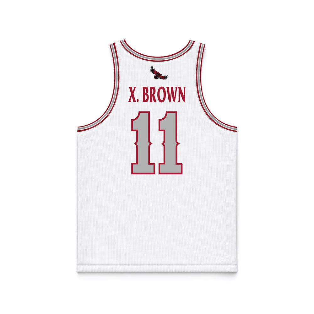 St. Joe's - NCAA Men's Basketball : Xzayvier Brown - White Basketball Jersey