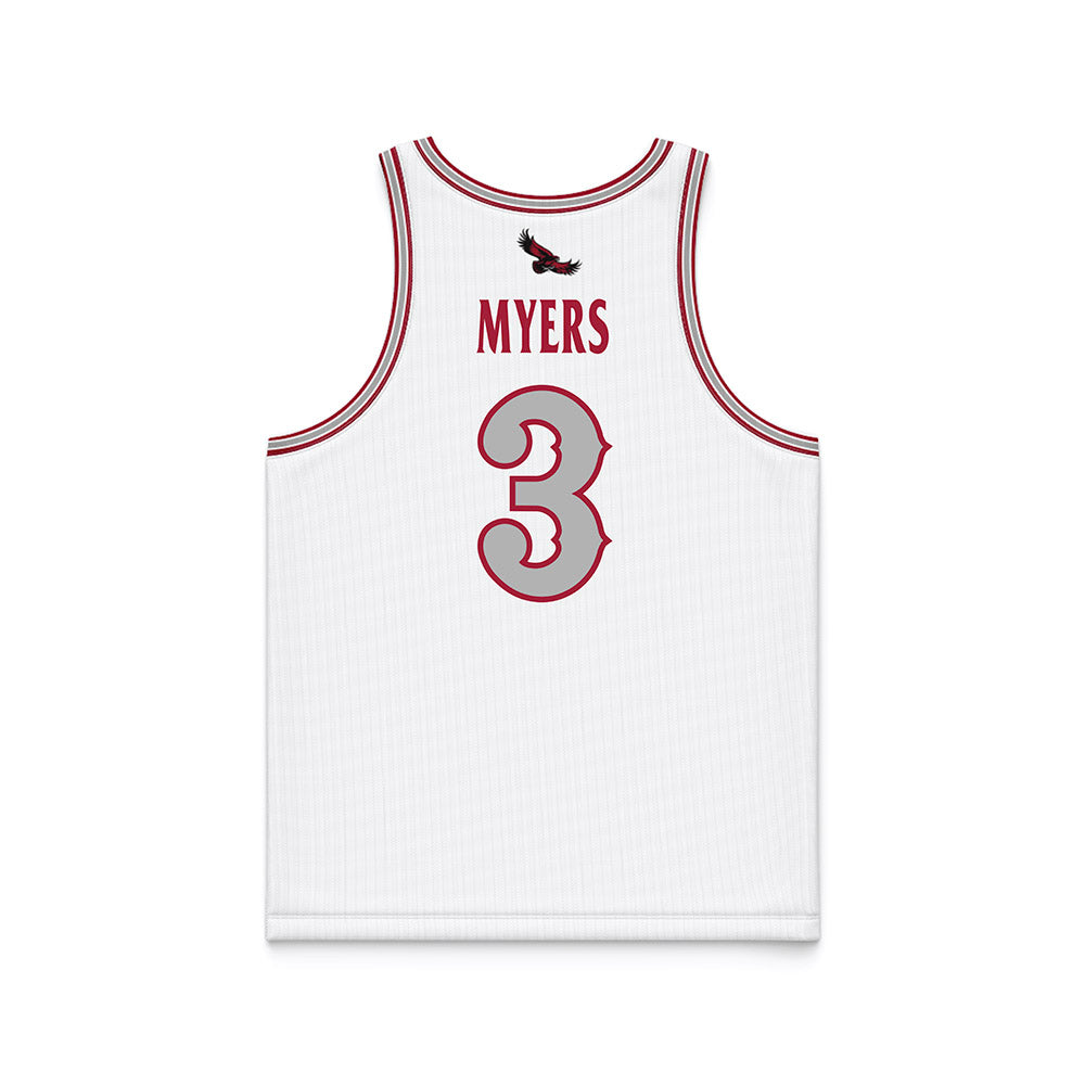 St. Joe's - NCAA Men's Basketball : Khaafiq Myers - White Basketball Jersey